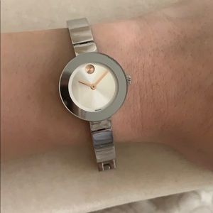 Woman’s movado watch comes with box